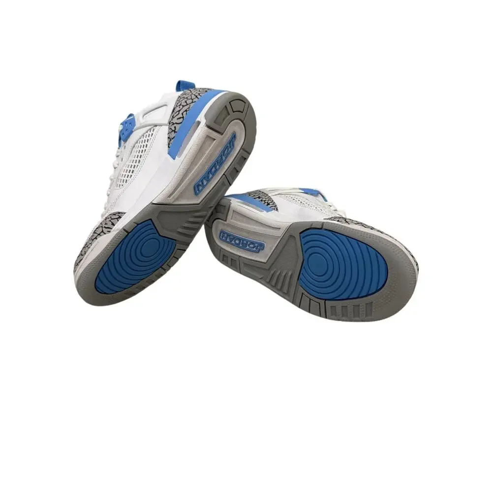 Jordan Shoes Spizike Low UNC White Blue Sneakers Size Youth 5.5